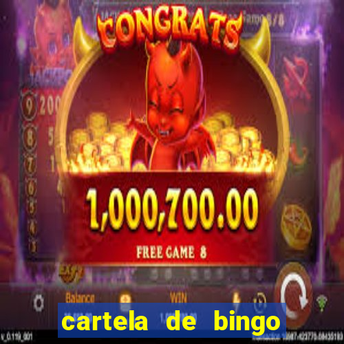 cartela de bingo 75 para imprimir